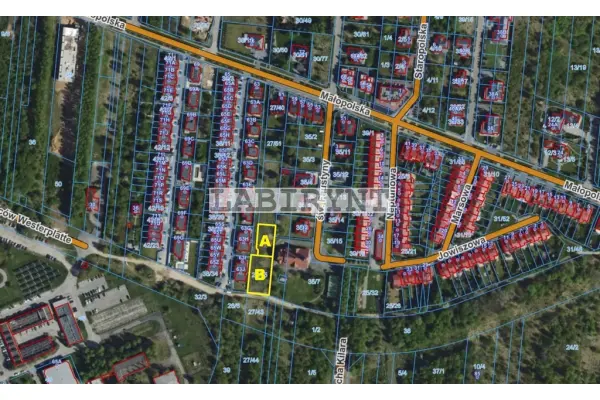 Częstochowa, Parkitka, Parkitka, budowlana, 645m2, wymiary 19x34, media