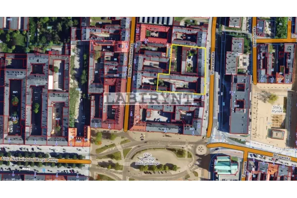 Częstochowa, Śródmieście, Warszawska, Dwie kamienice w centrum-100% udziałów, Warszawska