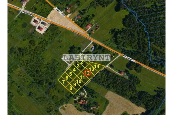 śląskie, Częstochowski, Kamienica Polska, Kamienica Polska, działka budowlana 1336m2, 26x50