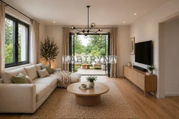 Częstochowski, Poczesna, Brzeziny-Kolonia, Dom 104m2, gruntowa pompa ciepła, energooszczędny