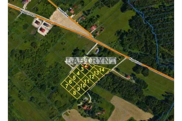 śląskie, Częstochowski, Kamienica Polska, Kamienica Polska, działka budowlana 1017m2, 20x50