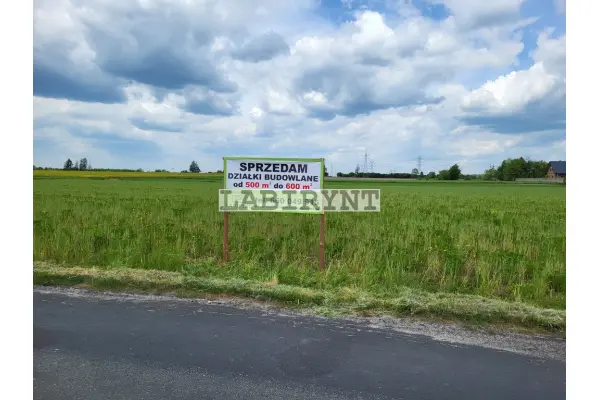 Częstochowski, Rędziny, Budowlana, 520m2, 26x20, z planem miejscowym