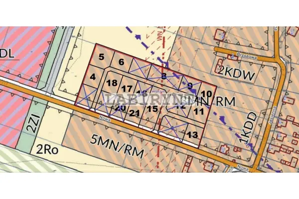 Częstochowski, Kłomnice, Rzerzęczyce, Budowlana, 500m2, 25x20, z planem miejscowym