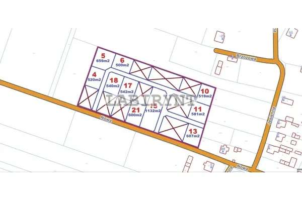 Częstochowski, Kłomnice, Rzerzęczyce, Budowlana, 500m2, 25x20, z planem miejscowym