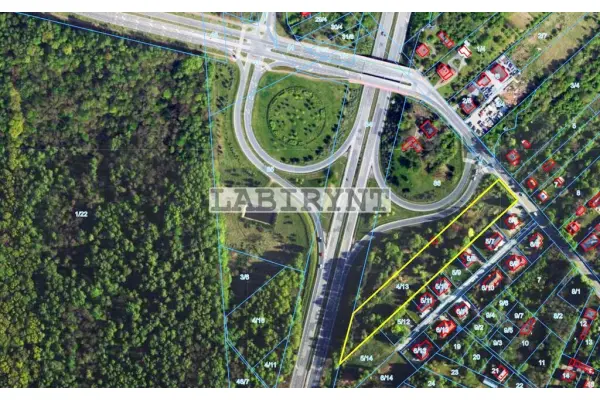 Częstochowa, Północ, 7123m2, szer. 30m, Warunki Zabudowy na 16 budynków mieszkalnych